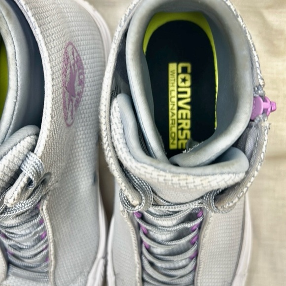 Converse Chuck Taylor Selene Shield Sneakers | Size 7 | Custom Rhinestone Toe - Picture 5 of 7